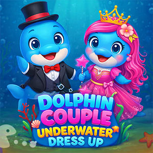 Dolphin Couple Underwater Dress Up
