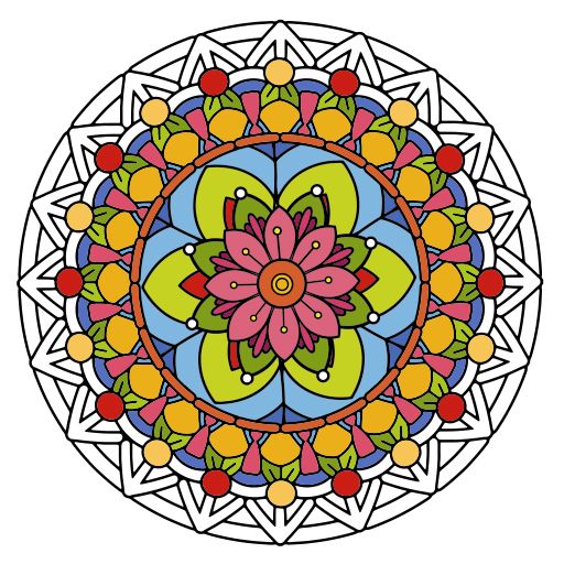 Mandala Coloring Book