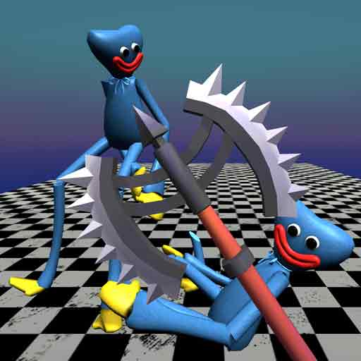 Poppy 4 Cut Monsters with Sword in Arena