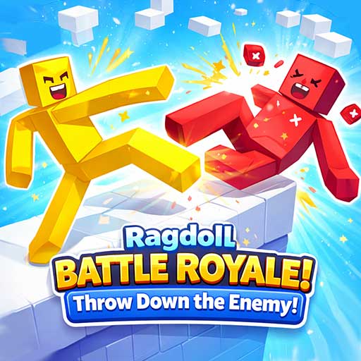 Ragdoll Battle Royale! Throw Down the Enemy!
