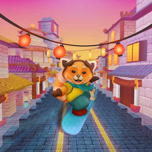 Red Panda Subway Surfer