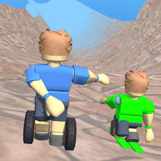 Robux Racing 3D! Crazy Ragdoll Downhill! (by Eccentric)