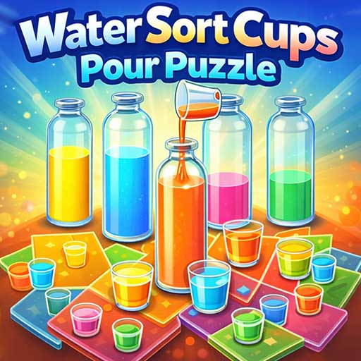 Water Sort Cups: Pour Puzzle